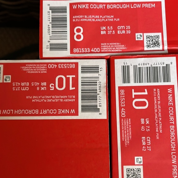NIKE WMNS COURT BOROUGH LOW PREMIUM
ARMORY BLUE/PURE PLATINUM SNEAKRS
861533 400 - Picture 16 of 16